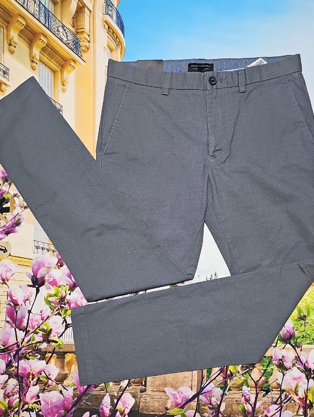 Banana Republic Fulton Skinny Chinos Pants Size 33x33 New